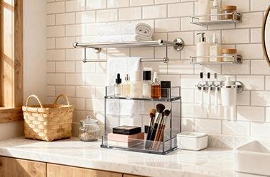 bathroom organizer
