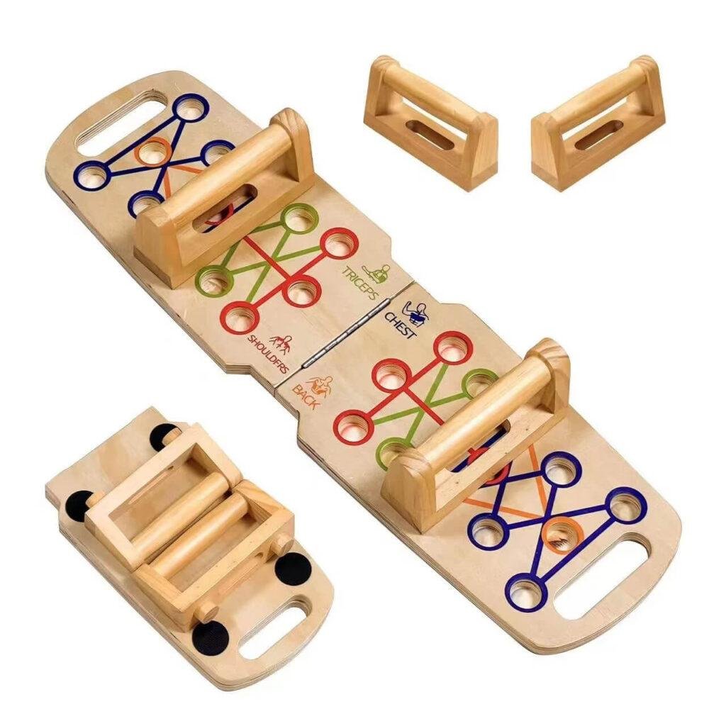 wood push up board